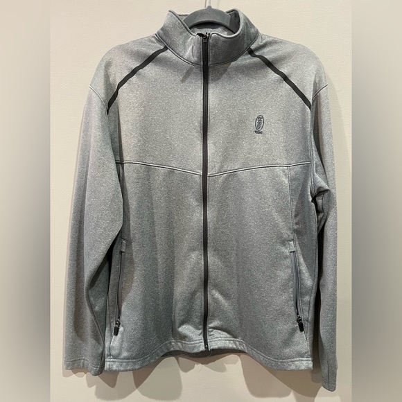 { bermuda sands } mens full zip golf jacket, medium - Picture 1 of 5